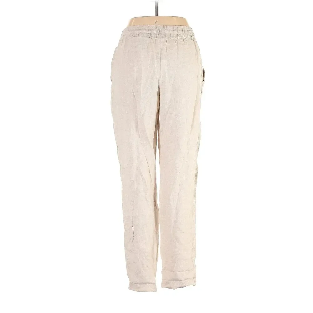 H & M Linen Blend Womens Pants NWT Sz Lg